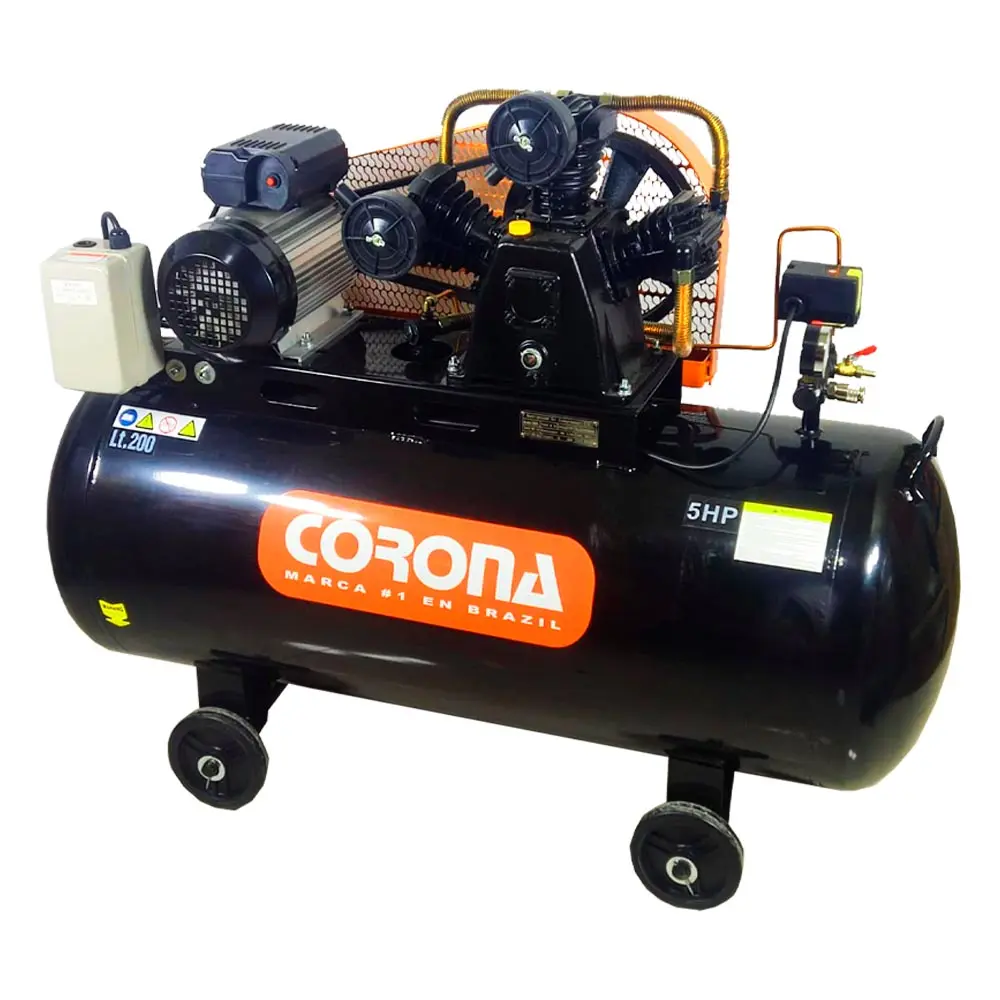 COMPRESORA DE AIRE, 200L, 5HP, MARCA: CORONA CC200 (1PC/1CTN)