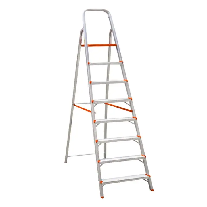 ESCALERA DE ALUMINIO MARCA: CORONA MOD: ESC0067, 8 PELDAÑOS