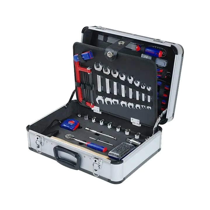 KIT DE HERRAMIENTAS 119PCS, ESTUCHE DE ALUMINIO MARCA: WORKPRO MOD: W009019 1PCS/1CJ