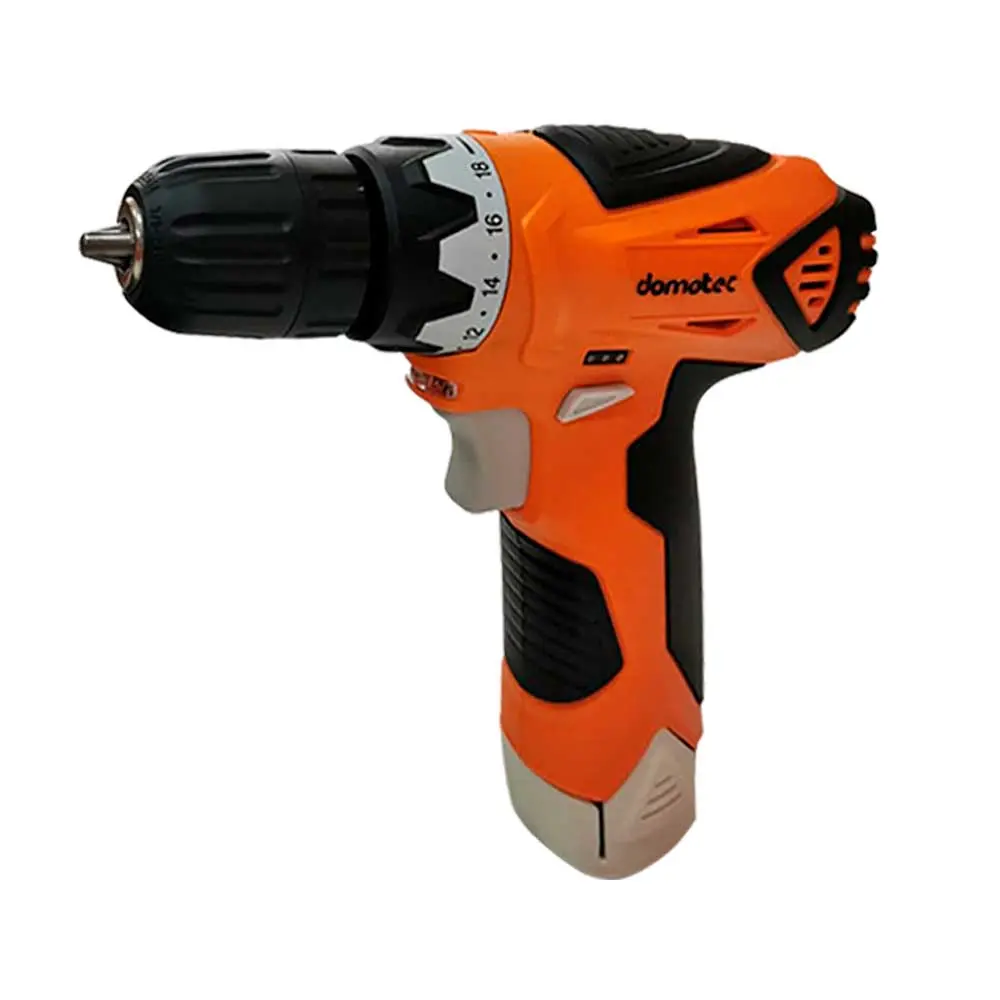 TALADRO RECARGABLE DOMOTEC 18V TRD18 (12PC/1CTN)