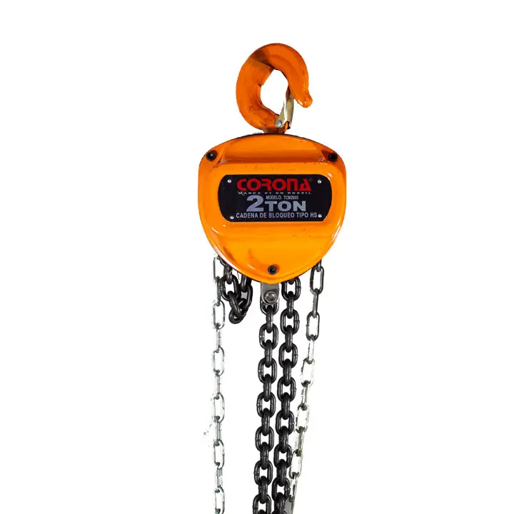 TECLE MANUAL DE CADENA DE 2T X 3M, MARCA: CORONA MOD: TCM2003 (1PC/1CTN)