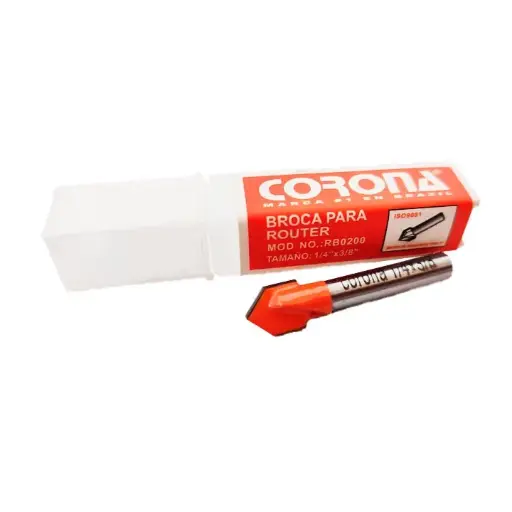 [RB0200                                  ] BROCA PARA ROUTER 1/4¨X 3/8¨ MARCA: CORONA MOD: RB0200 (500PCS/CTN)