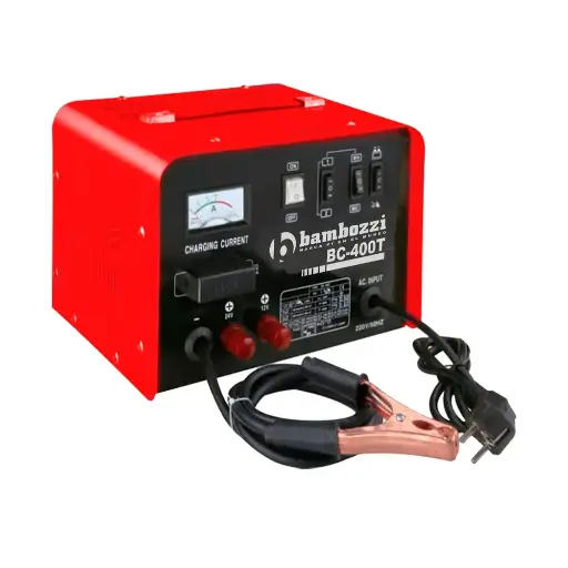 [BC400T                                  ] CARGADOR DE BATERIA/ARRANCADOR BAMBOZZI MOD: BC400T 