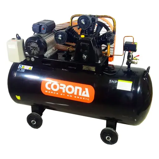 [CC200N                                  ] COMPRESORA DE AIRE, 200L, 5HP, MARCA: CORONA CC200 (1PC/1CTN)