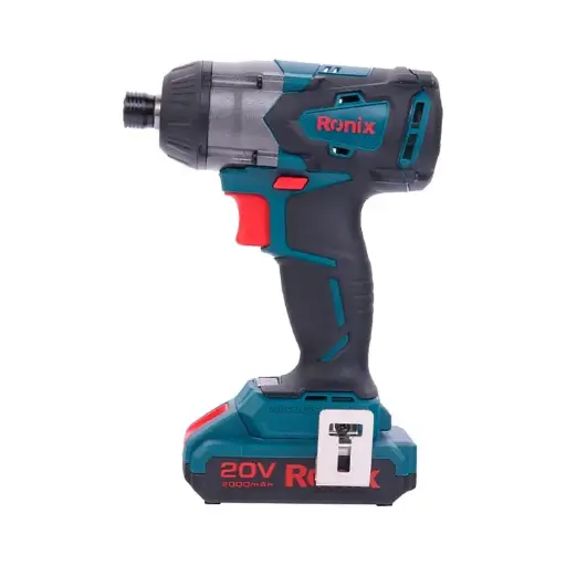 [8906] DESTORNILLADOR DE IMPACTO INALAMBRICO 20V MARCA RONIX, MOD 8906 5PC/1CJ