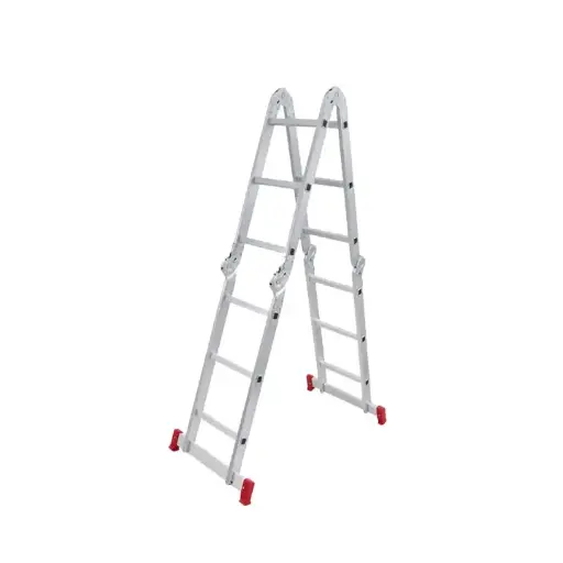 [ESC0292                                 ] ESCALERA DE ALUMINIO ARTICULADA TIPO: 13 EN 1 MARCA: BTF MOD: ESC0292, 3X4 PELDAÑOS