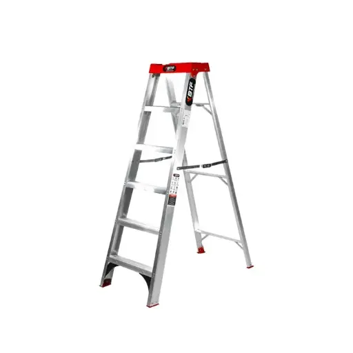 [EAP5905                                 ] ESCALERA DE ALUMINIO TIPO: TIJERA MARCA: BTF MOD: EAP5905, 5 PELDAÑOS