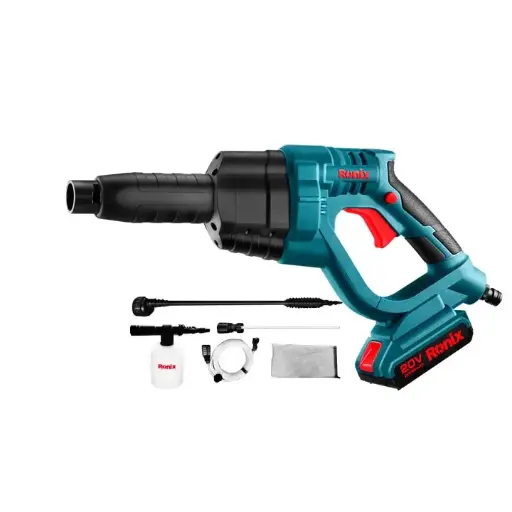 [8930] HIDROLAVADORA A PRESION INALAMBRICA 20V MOD: 8930 MARCA: RONIX (2PCS/1CJ)