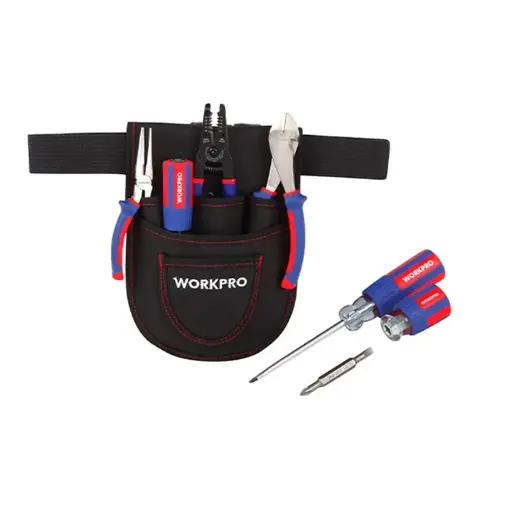 [W004161                                 ] JUEGO DE HERRAMIENTAS PARA ELECTRICISTA 7PCS CON ESTUCHE MARCA: WORKPRO MOD: W004161 6PCS/1CJ