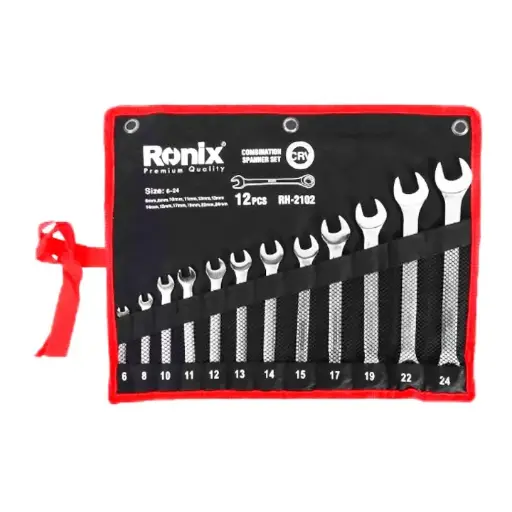 [RH2102                                  ] JUEGO DE LLAVES COMBINADA RONIX MOD RH2102, 12PCS 10PZ/1CJ