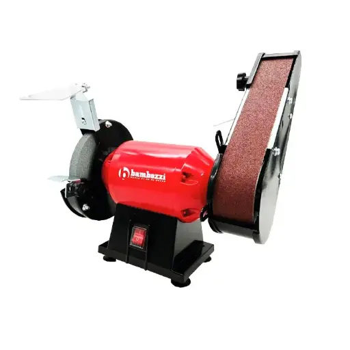 [LEB500                                  ] LIJADORA DE BANDA ESMERIL 500W, 150MM MARCA: BAMBOZZI MOD:LEB500 (1PCS/1CTN)
