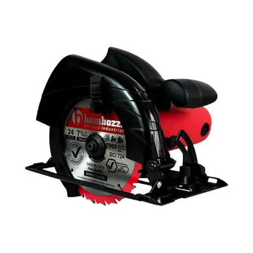 [SCB1500                                 ] SIERRA CIRCULAR DE 1500W, 185MM MARCA: BAMBOZZI, MOD:  SCB1500 (2PC/1CTN)