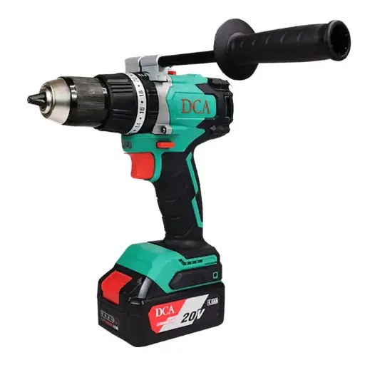 [ADJZ03-13EM                             ] TALADRO ATORNILLADOR INALAMBRICO MARCA DCA, MODELO: ADJZ03-13EM, 20V (4PC/1CTN)