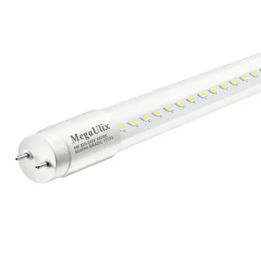 [TMT005                                  ] TUBO LED MEGAULIX 5W TRANSPARENTE   25PCS/1CJ
